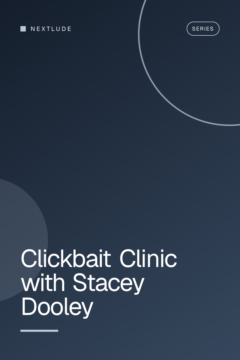 Clickbait Clinic with Stacey Dooley