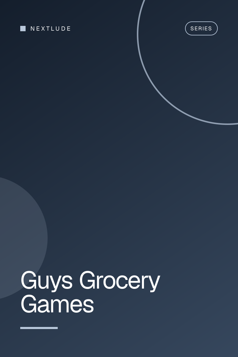 Guys Grocery Games