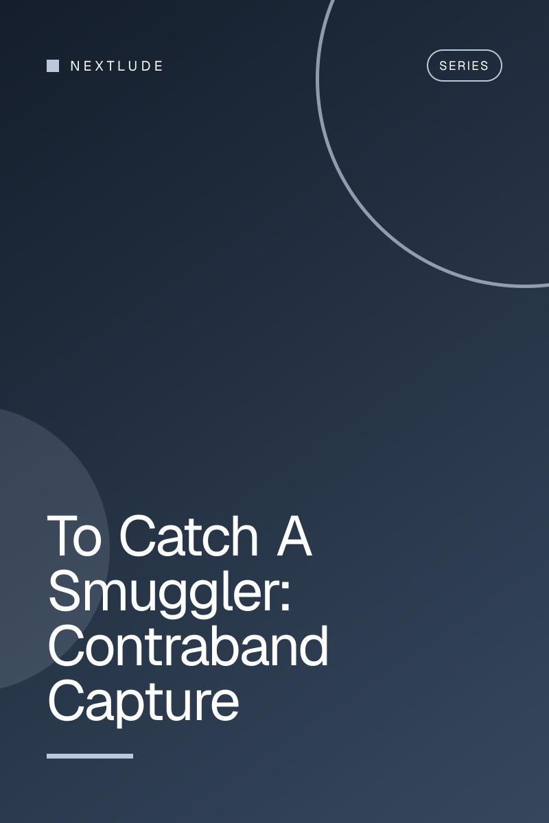 To Catch A Smuggler: Contraband Capture