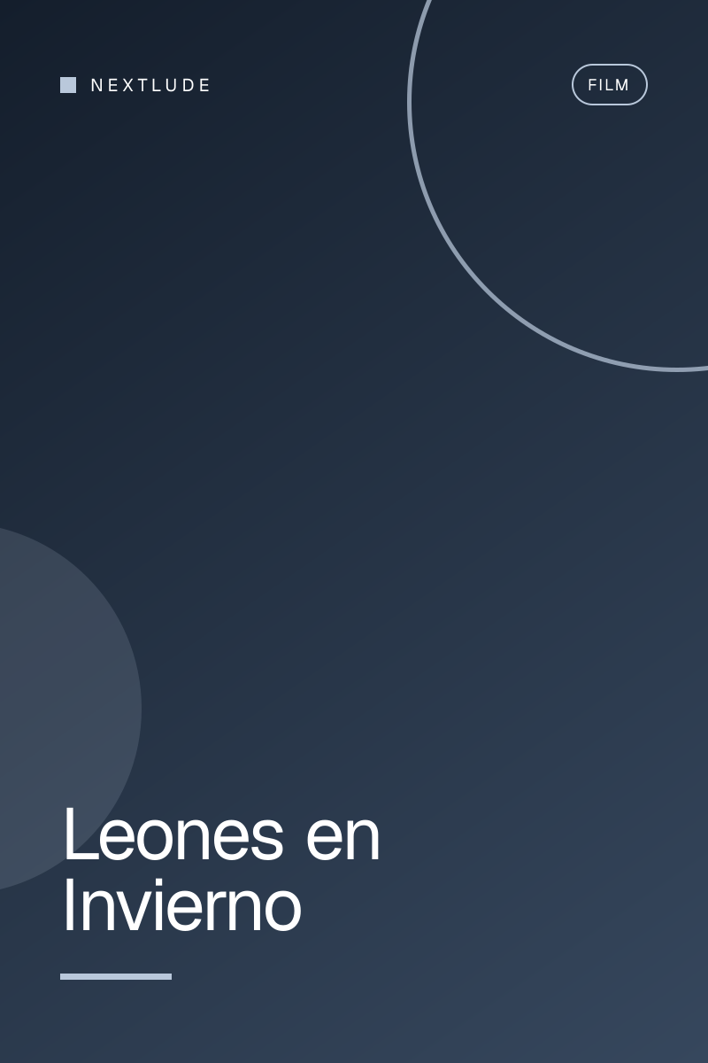 Leones en Invierno